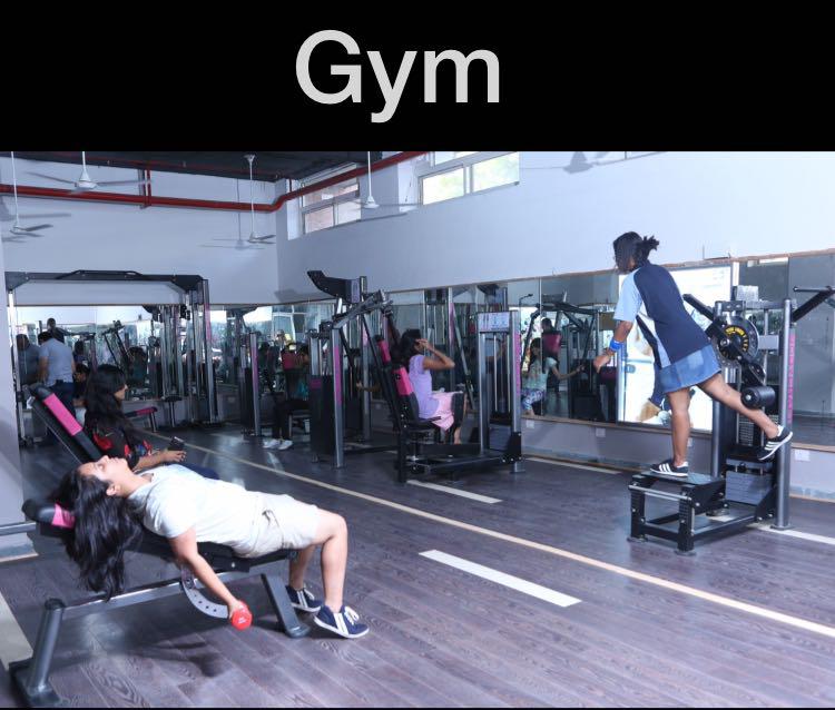 Sports & gym · on-campus fitness
